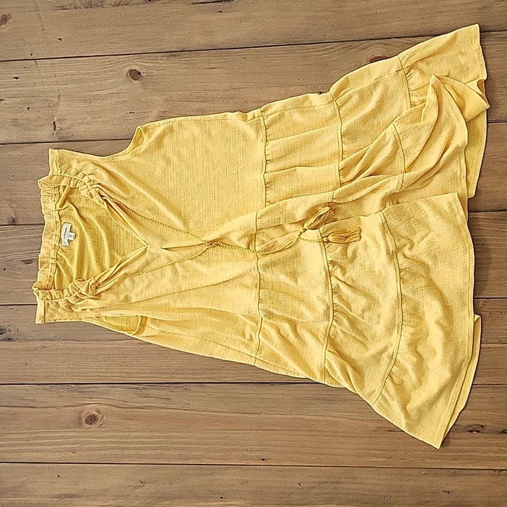 Max Studio Yellow Dress - Picture 2 of 7